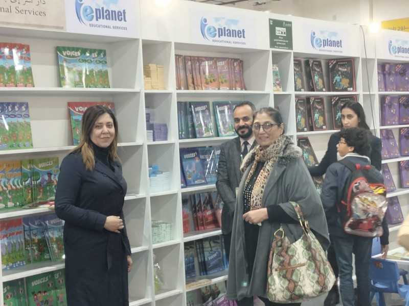 اقبال كبير على جناح مؤسسة ودار نشر E-planet للخدمات التعليمية بمعرض القاهرة الدولي للكتاب