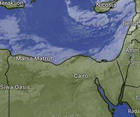 الأرصاد : أمطار على السواحل الشمالية والدلتا والوجه البحرى  تمتد إلى القاهرة