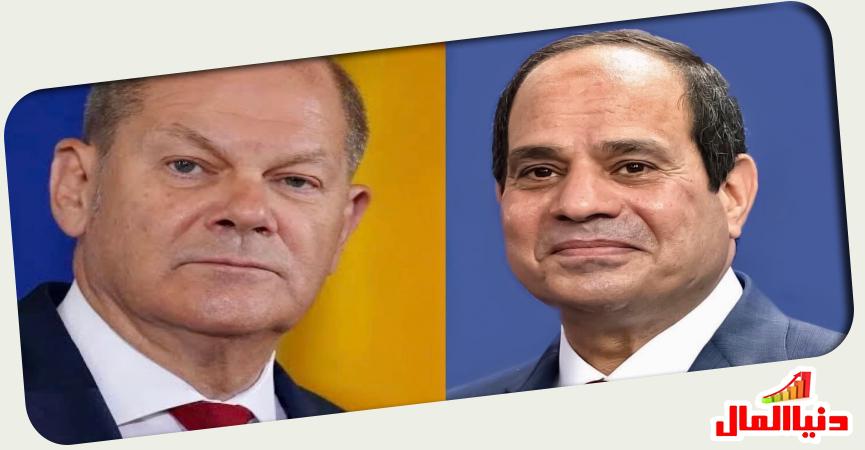 الرئيس السيسي - المستشار الألماني 
