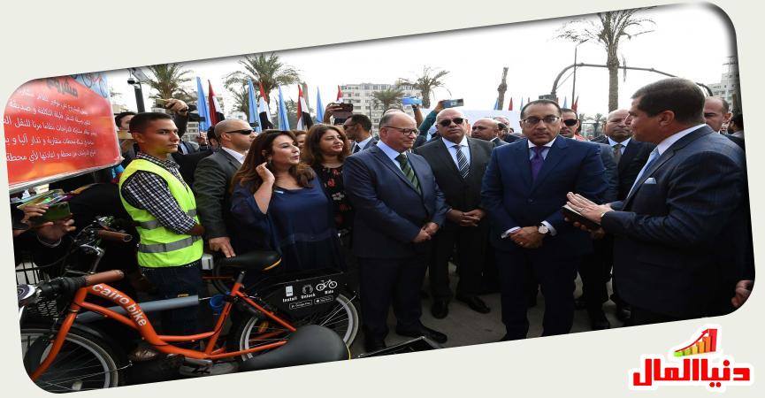 خلال افتتاح المشروع 
