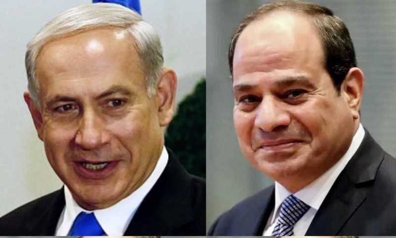 فخامة الرئيس السيسي يؤكد خلال اتصاله بـ «نتنياهو »  مواصلة مصر تحركاتها المكثفة في كافة الملفات المتعلقة بالقضية الفلسطينية
