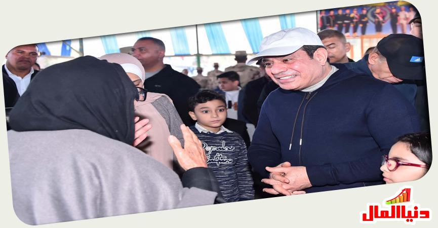 الرئيس يلتقى أسر وأهالي الطلبة المستجدين بالاكاديمية العسكرية