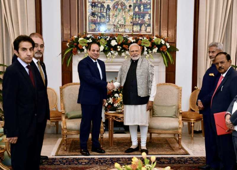 رئيس وزراء الهند يعرب عن تقدير بلاده الكبير للرئيس عبد الفتاح السيسي ولقيادته الحكيمة