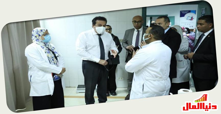 وزير الصحة الدكتور  خالدعبدالغفار
