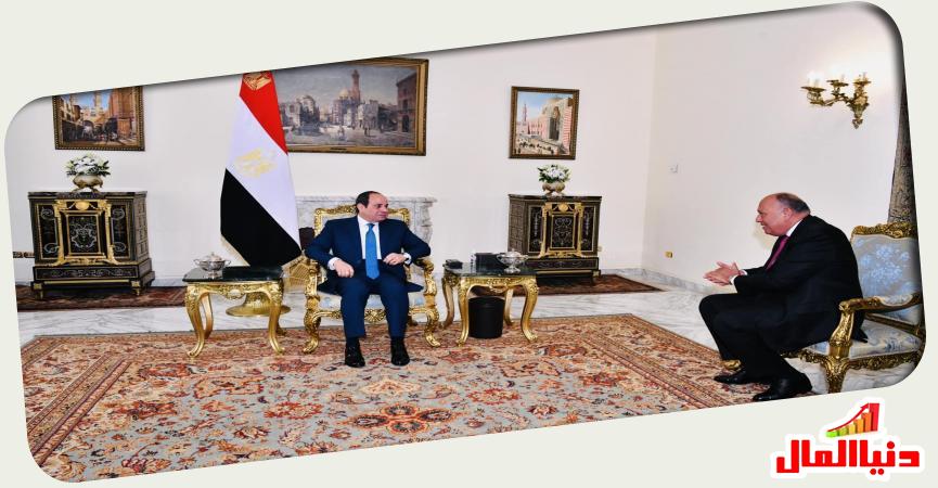 الرئيس السيسي - وزير الخارجية سامح شكري 