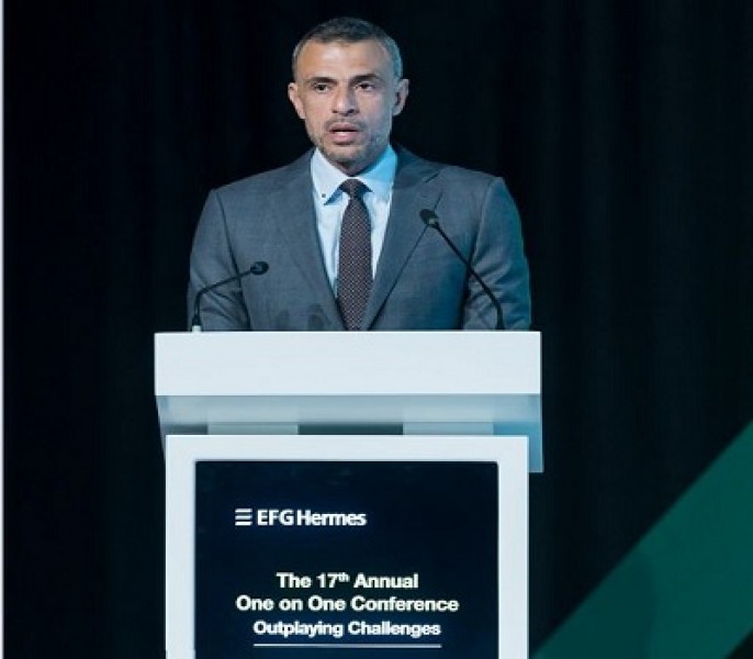 كريم عوض الرئيس التنفيذي للمجموعة المالية هيرميس القابضة