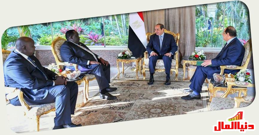 الرئيس السيسي - الفريق أول ”توت جلواك” 