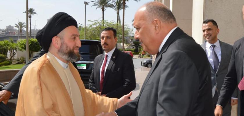وزير الخارجية يستقبل السيد عمار الحكيم رئيس تيار الحكمة الوطني العراقي