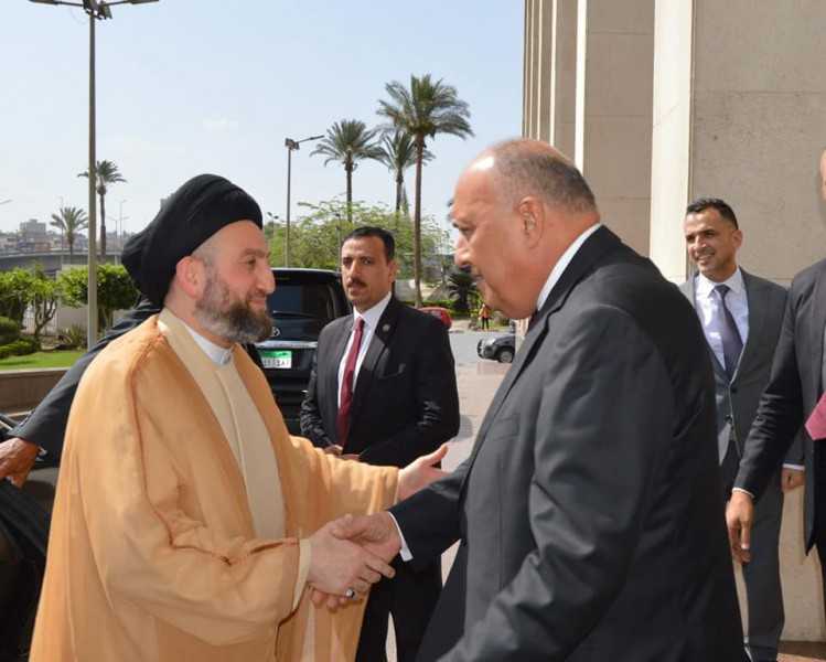 وزير الخارجية يستقبل السيد عمار الحكيم رئيس تيار الحكمة الوطني العراقي
