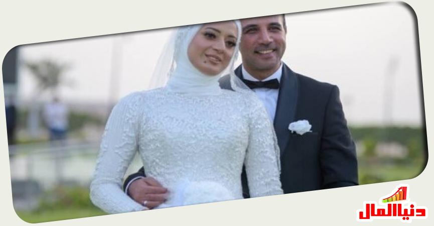 المهندس أحمد بكير وعروسه ريهام نبيل