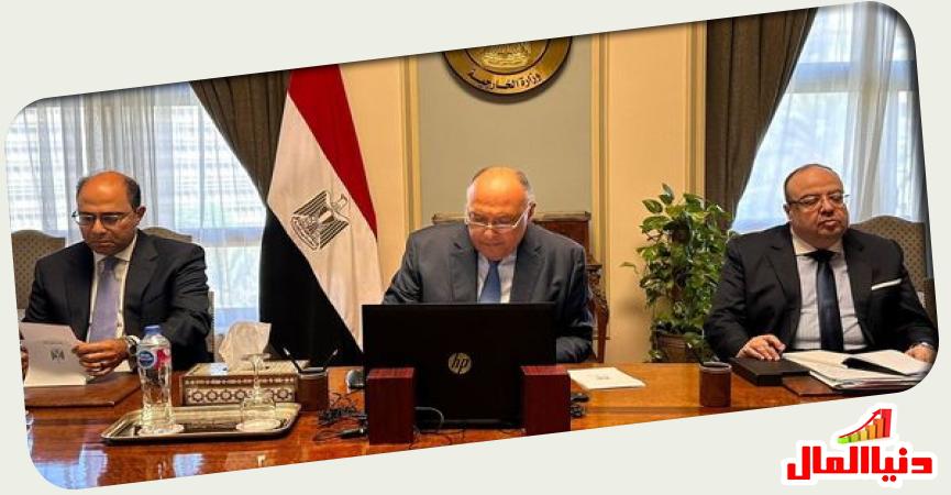 سامح شكري وزير الخارجية 