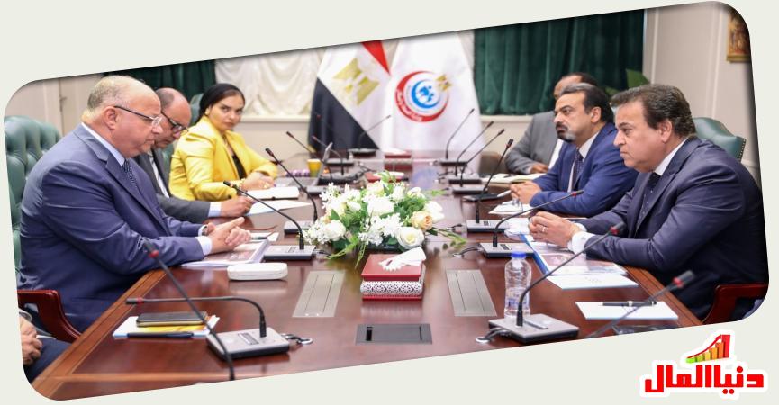 خالد عبدالغفار وزير الصحة والسكان