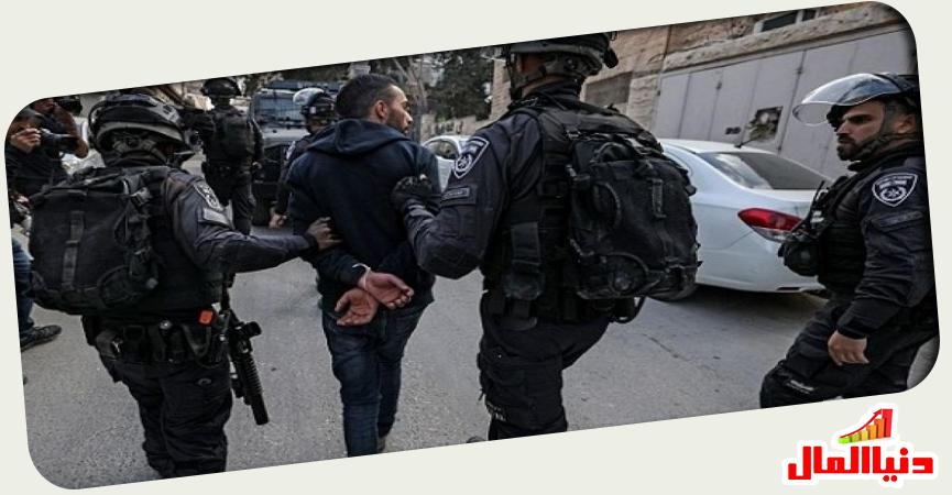 قوات الاحتلال الإسرائيل تعتقل شابً فلسطينيًا