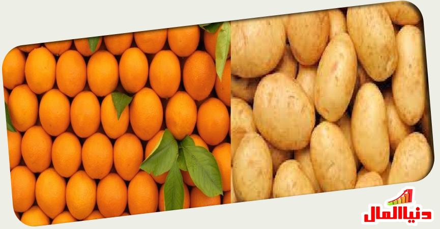 بطاطس وموالح 