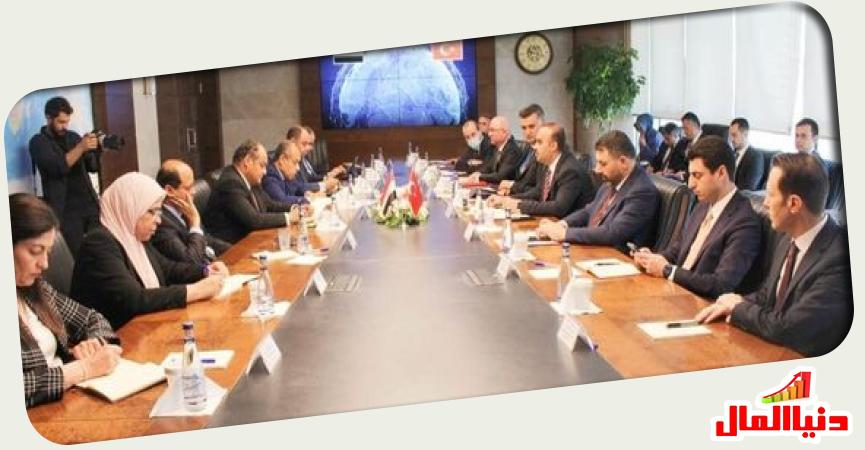 الوفد المصري والتركي 