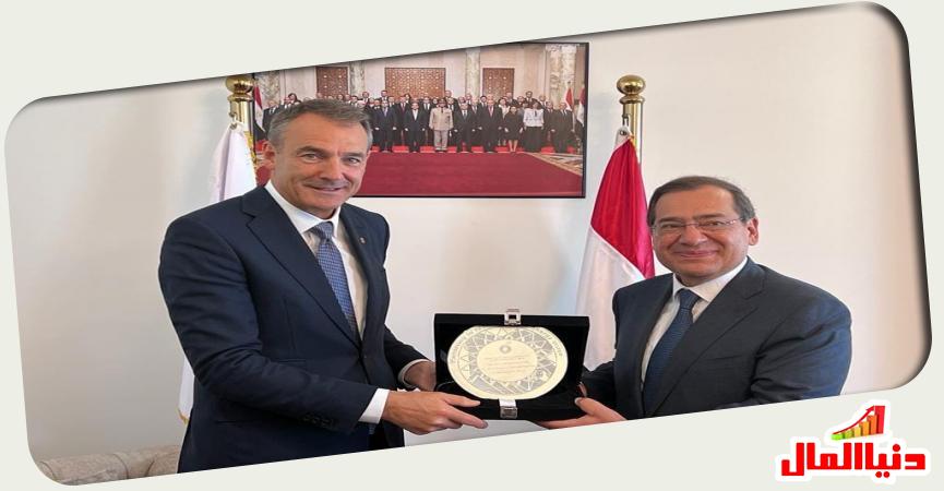المهندس طارق الملا وزير البترول - و الرئيس التنفيذى لبريتش بتروليوم