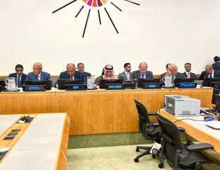 سامح شكري وزير الخارجية يُشارِك في الاجتماع الوزاري لإحياء جهود دعم عملية السلام في الشرق الأوسط