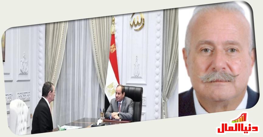 فخامة الرئيس السيسي - المرحوم اللواء محمد أمين - المستشار خلاد زين