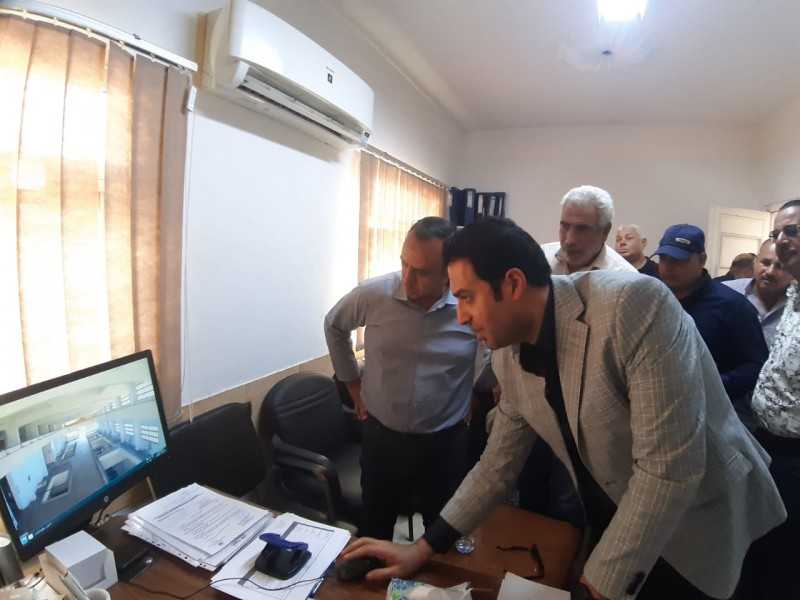 رئيس جهاز الشروق يعلن الإنتهاء من تركيب وتشغيل منظومة مراقبه بالكاميرات ”طلمبات”محطات مياه الشرب والصرف الصحى