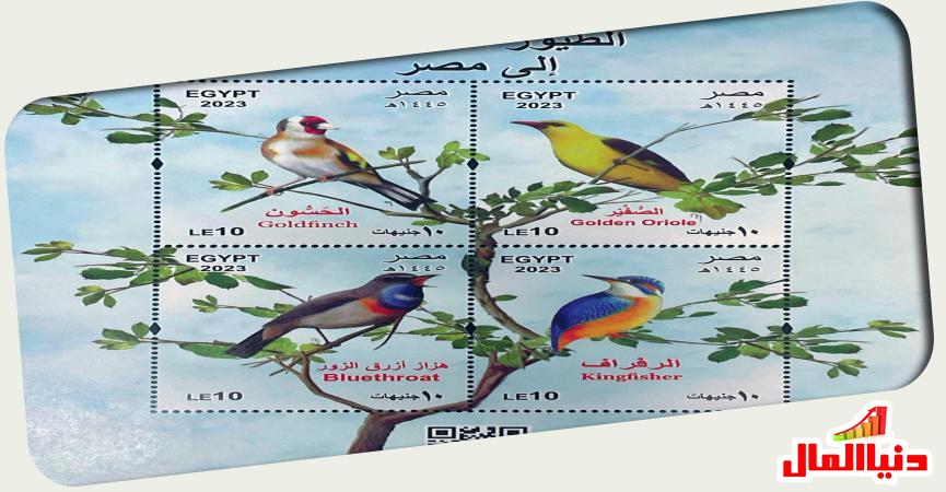 بطاقة تذكارية - ” الطيور المهاجرة