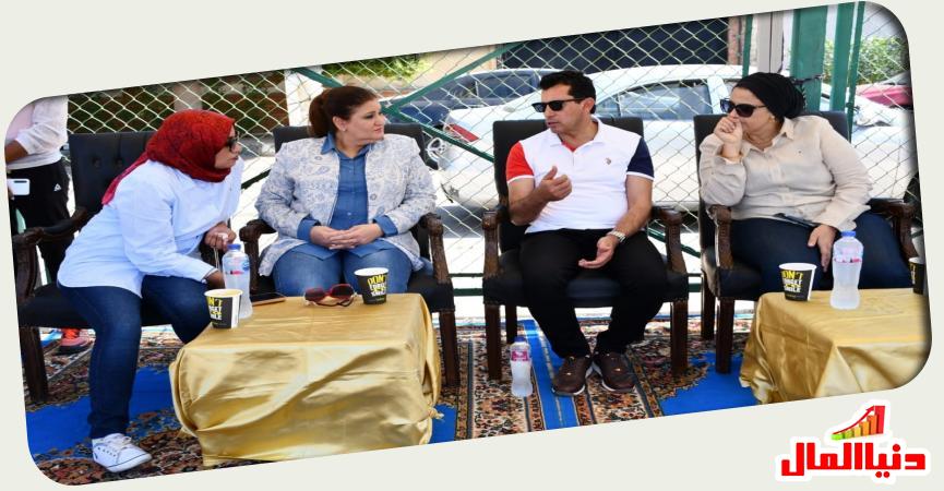 الدكتور  أشرف صبحي وزير الشباب والرياضة  المصري 