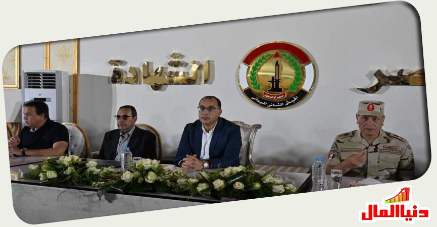 مصطفى مدبولي - رئيس مجلس الوزراء- شيوخ وعواقل سيناء