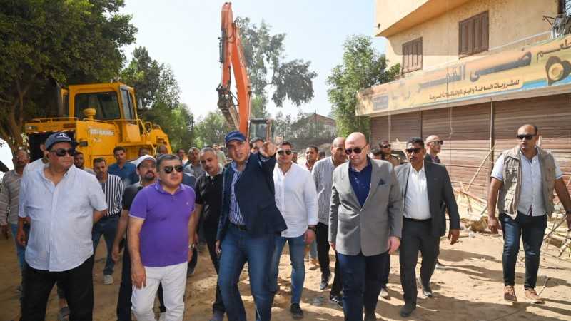 وزير الموارد المائية .. يتفقد حالة نهر النيل وأعمال إزالة التعديات على مجرى النهر بمحافظة بنى سويف