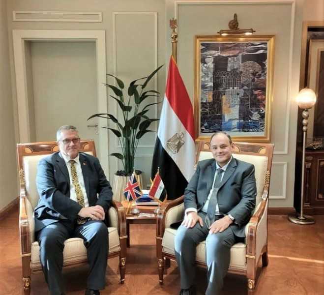 وزير التجارة والصناعة المصري  يستقبل مبعوث قمة الإستثمار «البريطانية- الأفريقية»