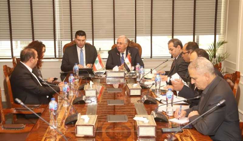وزيرا الزراعة في مصر ولبنان يتابعان ملفات التعاون الزراعي المشتركة بين البلدين الشقيقين