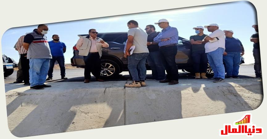 خلال تفقد شبكة السيول