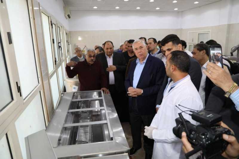 وزير الزراعة يفتتح أكبر مركز للتلقيح  الاصطناعي بمنطقة الشرق الأوسط في إطار المبادرة الرئاسية حياة كريمة