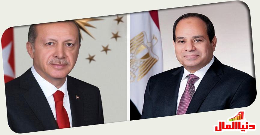 الرئيس المصري عبد الفتاح السيسي - الررئيس تركيا  رجب أردوغان