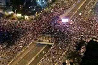 المظاهرات تشعل شوارع إسرائيل  .. 100 ألف متظاهر يهتفون بسقوط نتنياهو  «ارحل يا فاشل »