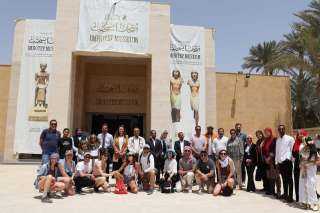 نائب المحافظ تشهد فعاليات الاحتفال بالذكري ١٨ لافتتاح متحف إيمحتب بسقارة واليوم العالمي للتراث