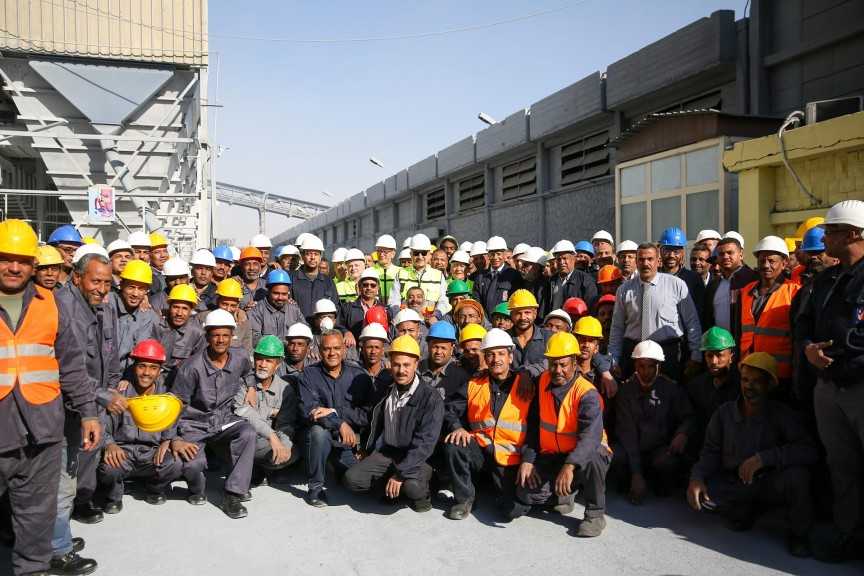 فرن جديد لإنتاج السبائك بشركة  «إفاكو» بطاقة 15 ألف طن يحقق زيادة في الطاقة الإنتاجية بنسبة 30%