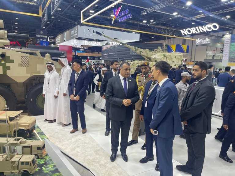 وزير الدولة للإنتاج الحربى يتفقد الجناحين الإماراتي والسعودي بمعرض ”IDEX 2025” بأبو ظبي