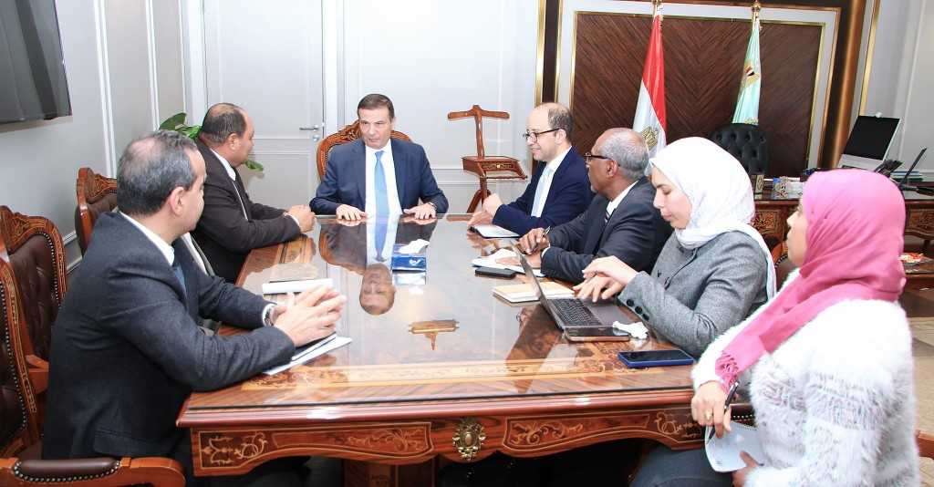وزير الزراعة يستقبل المدير الإقليمي للإيفاد لبحث سبل التعاون المشترك