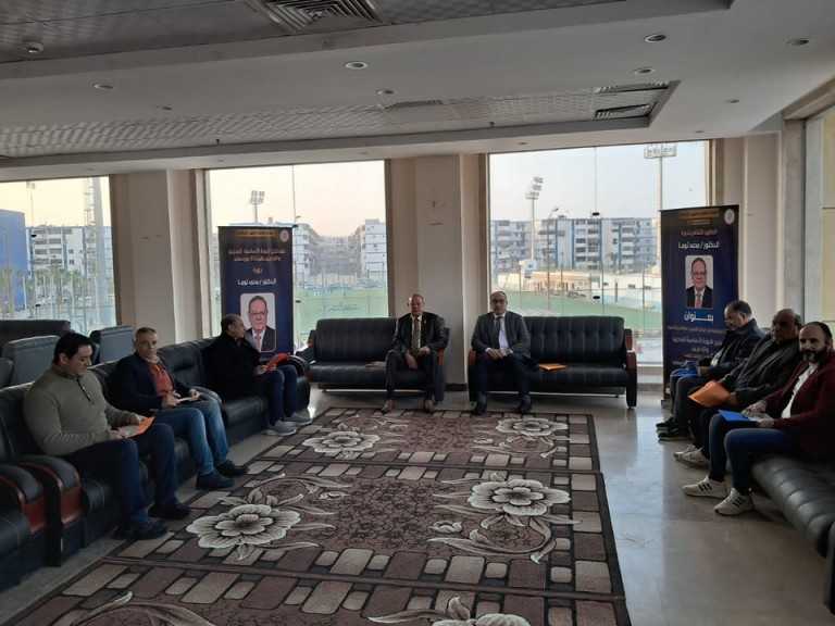 ”الإتحادات الرياضية في الوطن العربي ( الواقع والمأمول) صالون ثقافي نظمته  النقابة العامة للمهن الريضية