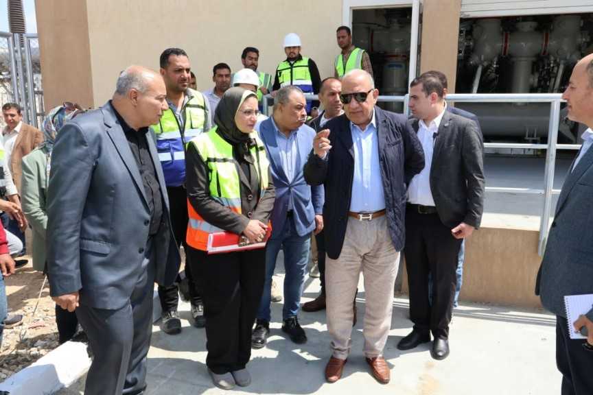 وزير الكهرباء يتفقد محطات محولات رشيد 5,6,2 كأحد مصادر توفير التغذية الكهربائية اللازمة لمشروعات التنمية الزراعية بالدلتا الجديدة