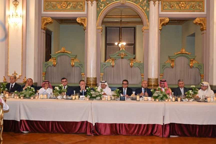 وزير الصناعة والنقل يشارك بفعاليات افتتاح ملتقى رجال الأعمال المصري السعودي