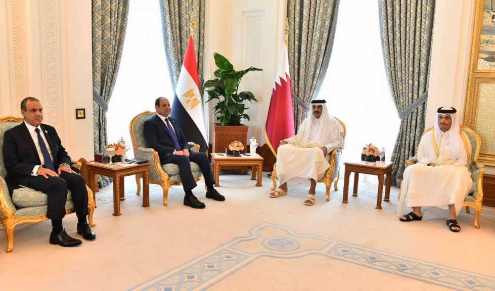 بيان مشترك بين جمهورية مصر العربية ودولة قطر