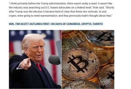 New Trump-linked consulting firm launches in DC to navigate crypto, AI : Trust, connected voice