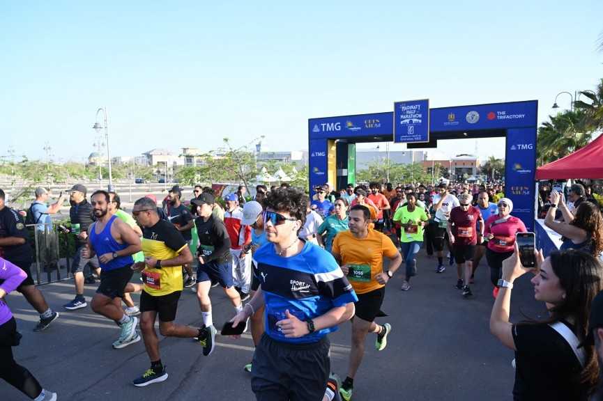 انطلاق ماراثون مدينتي بمشاركة 2000 متسابق من 60 جنسية بمشاركة وزير الرياضة
