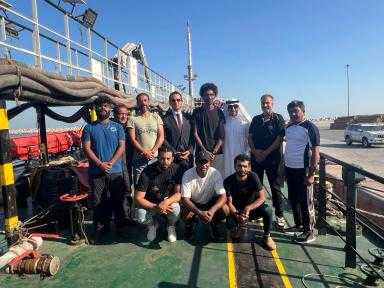وزارة الخارجية والهجرة تتابع حالة البحارة المصريين على السفينة Petro 1 بالإمارات
