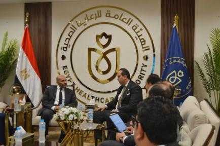 رئيس هيئة الرعاية الصحية يبحث مع الرئيس التنفيذي لشركة حلول الصحة المتقدمةً (AHS) آفاق التعاون المشترك