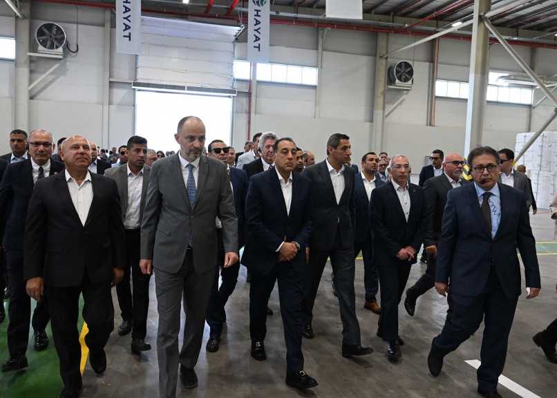 رئيس الوزراء يفتتح توسعات شركة ”هيات إيجيبت للمنتجات الصحية” بنطاق المطور الصناعي أوراسكوم بالسخنة.. باستثمارات 60 مليون دولار