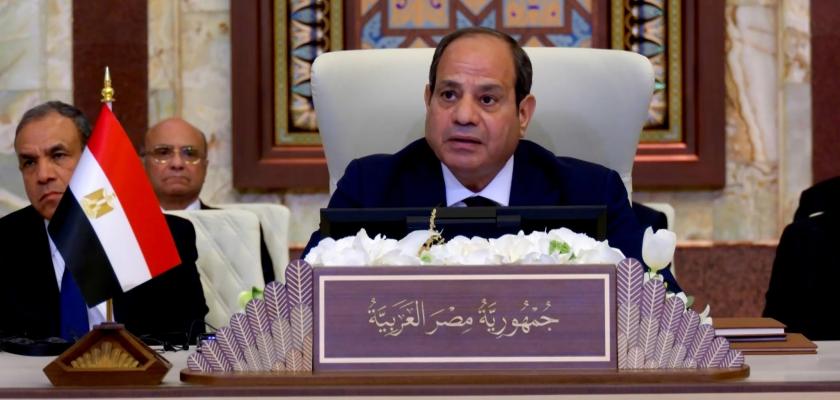 الرئيس السيسي : حتى لو نجحت إسرائيل في التطبيع مع جميع الدول العربية  فلا سلام  حتى تقام الدولة الفلسطينية