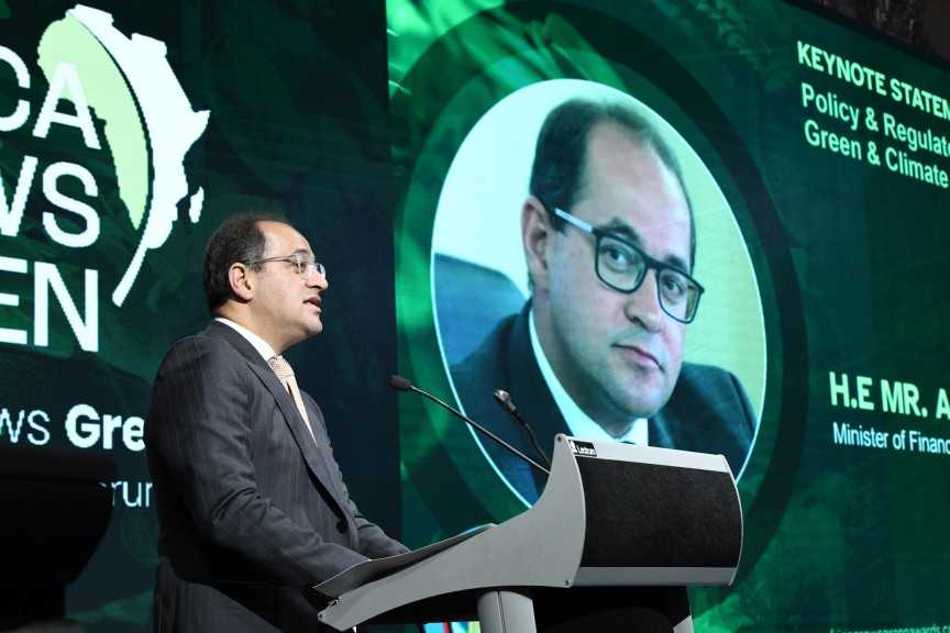 وزير المالية : نراهن اعلى القطاع الخاص فى سد الفجوة التمويلية للاستثمار بقوة فى التحول للاقتصاد الأخضر