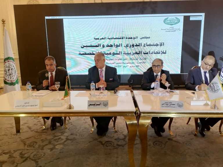 رؤساء الاتحادات العربية يقدمون الشكر لمصر قيادة وحكومة وشعبا على دعم مسيرة العمل العربى المشترك