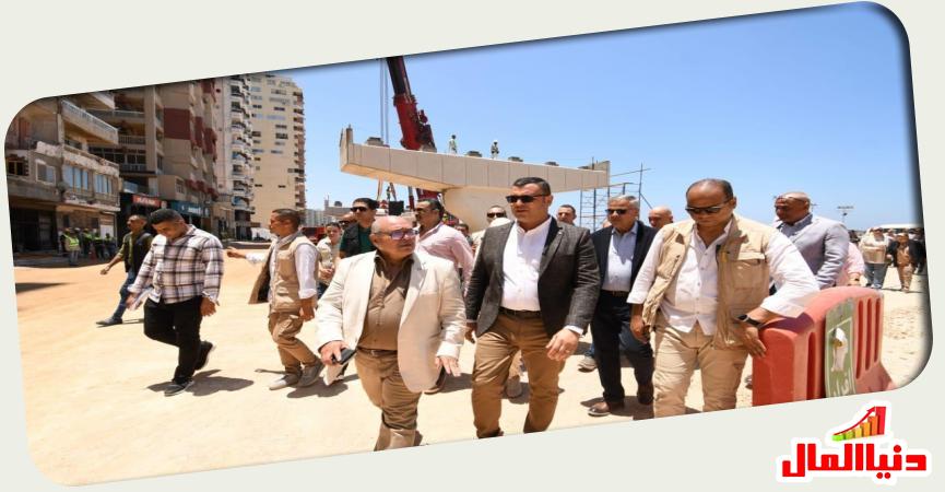 وزير الإسكان - طوير كورنيش الإسكندرية 
